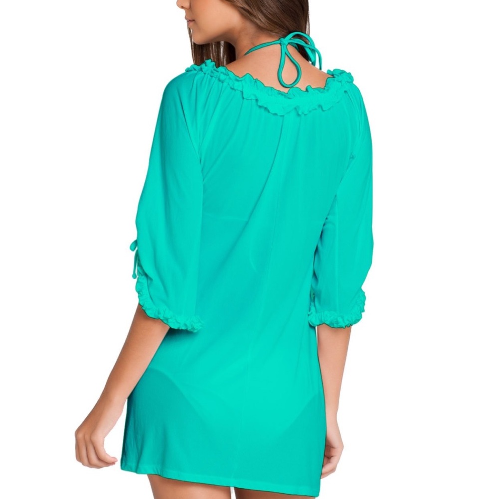 Luli Fama Ruffle Swim Cover-Up - Picture 2 of 4